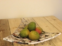instructables Albin Goossen Triangular Paper Bowl